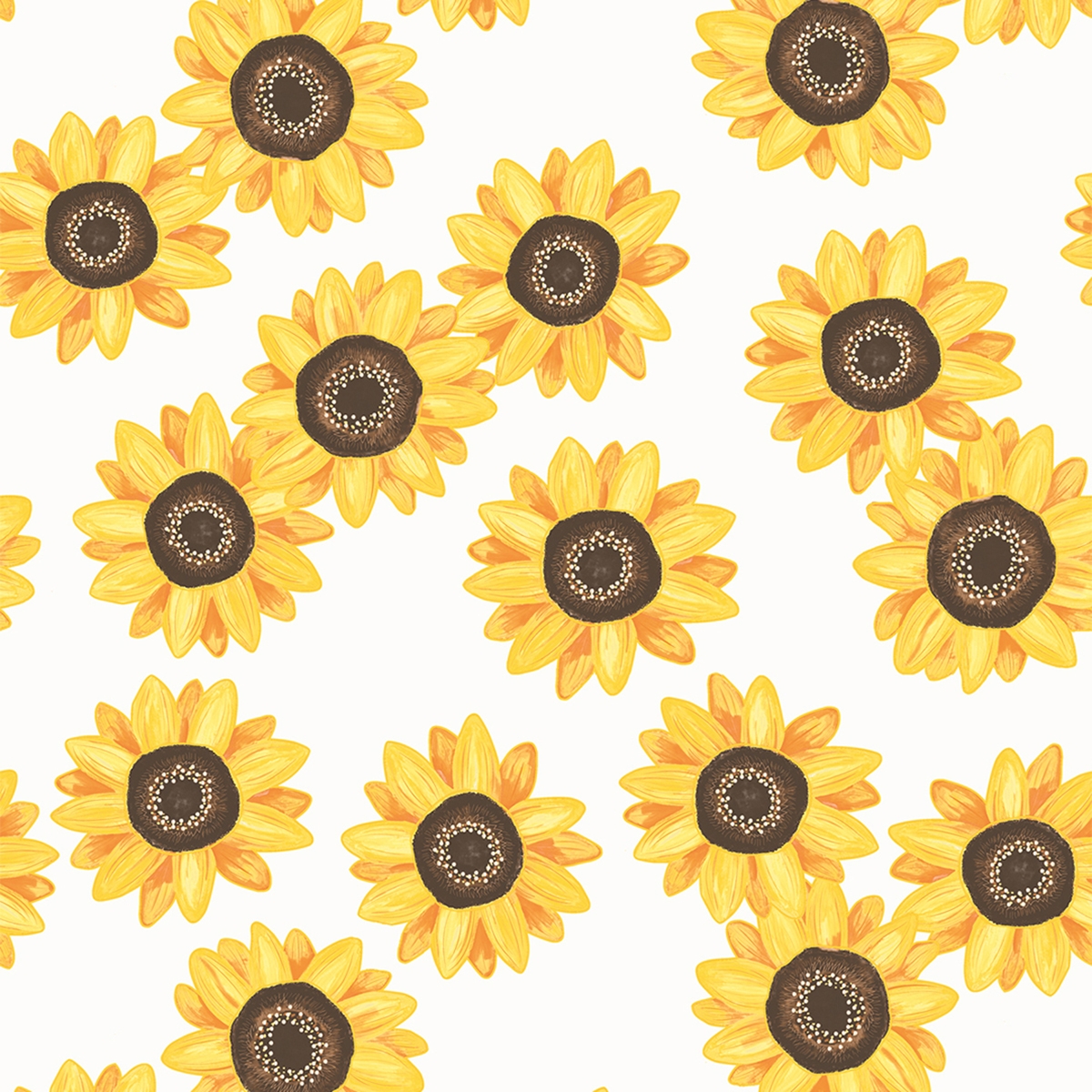 Product photograph of Summer Sunflower Yellow Roman Blind from Choice Furniture Superstore.